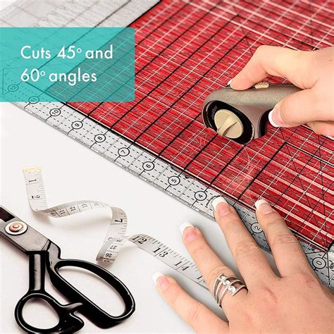quilting ruler with slots